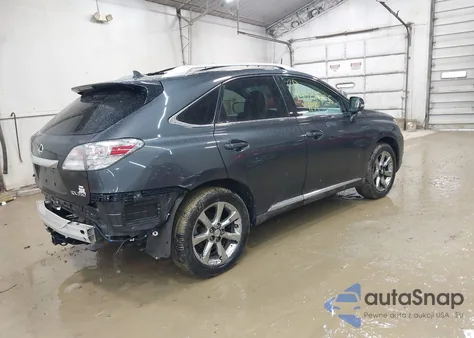2011 Lexus Rx 350 z USA, uszkodzony, nr VIN 2T2BK1BAXBC109312